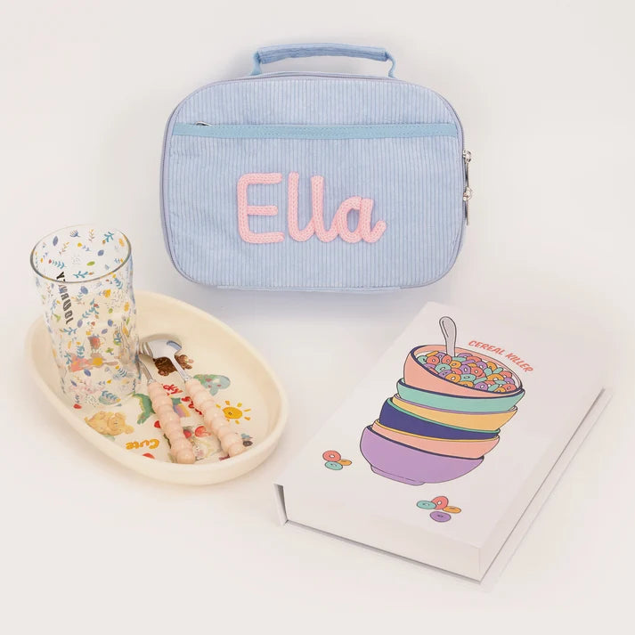 Thread Berry Custom Yarn Name Lunch Bag for Kids