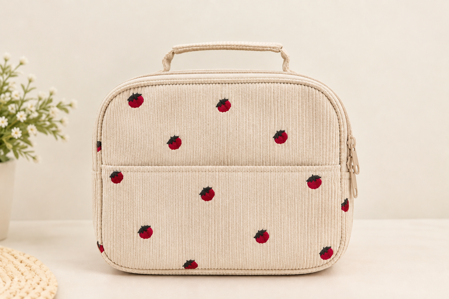 Thread Berry Custom Yarn Name Lunch Bag for Kids
