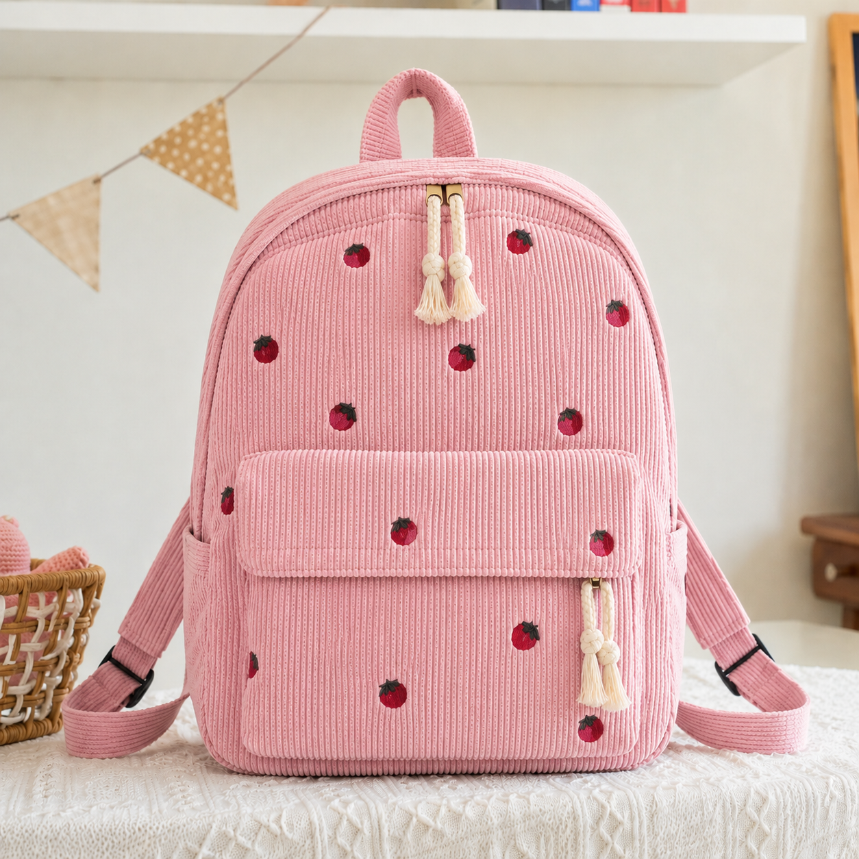 Thread Berry Custom Name Children's Backpack