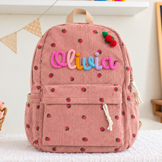 Thread Berry Personalized Kids School Bag