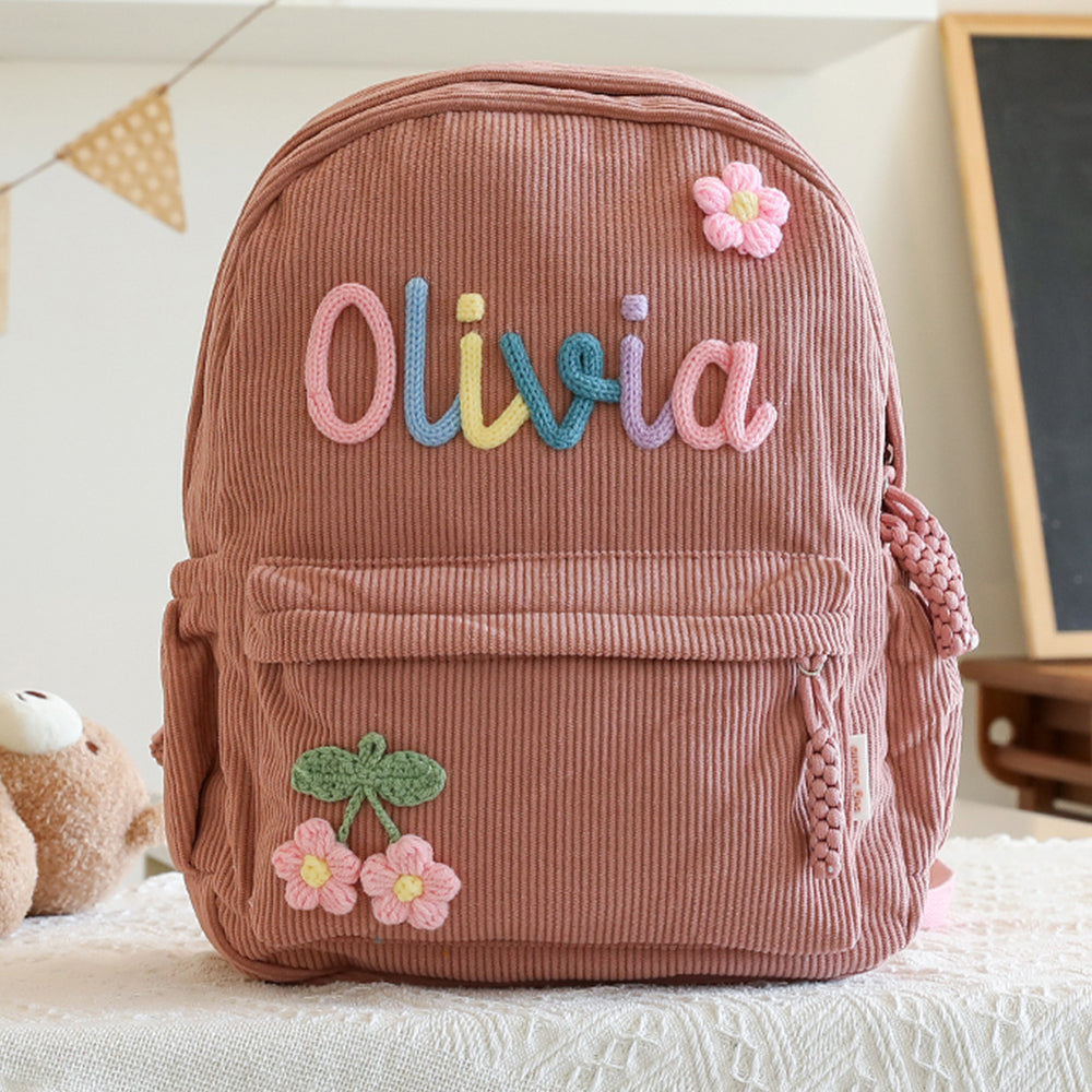 K&C - Personalized Knitted Backpack